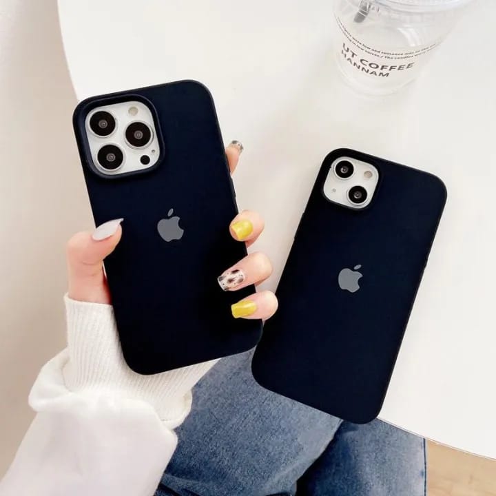 Original Silicone Case/Cover iPhone 14 Pro Max, 14 Pro, 14 Plus, 14 Plain Liquid Silicone camera lens protection cover/case for iPhone
