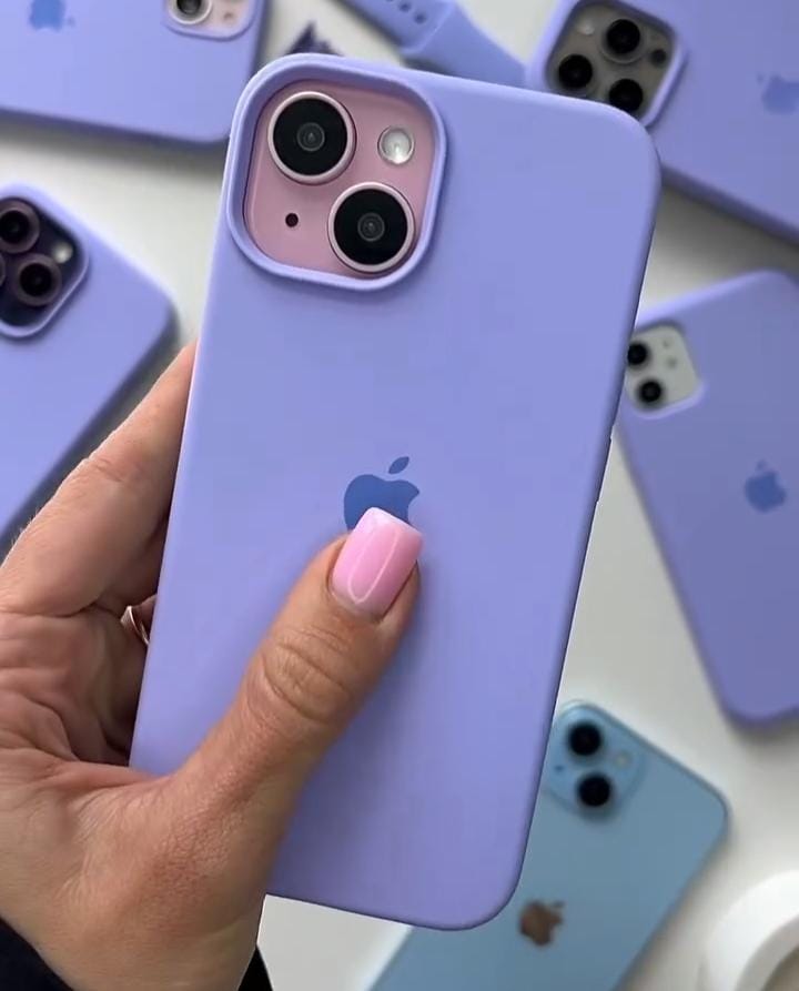 Original Silicone Case/Cover iPhone 14 Pro Max, 14 Pro, 14 Plus, 14 Plain Liquid Silicone camera lens protection cover/case for iPhone