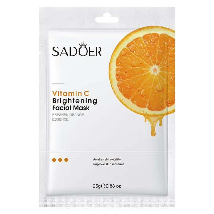 30PCS Vitamin C Facial Cleanser100g +Vitamin C Serum 30ML + Lotion120ML + Eye Cream 20g+Lip balm+25PCS Masks Skin Care Set for cleansing, moisturising and brightening your face, your daily skin care .