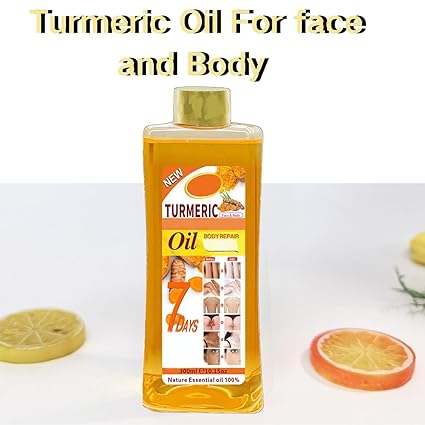 Veet Gold Vitamin E Turmeric Body Oil for Skin, Soft 7 Turmeric Oil, Natural Moisturizing Nourishing for Face and Body, Vitamin E Body Oil for All Skin Types available in 200ml, 300ml, 500ml & 1000ml.
