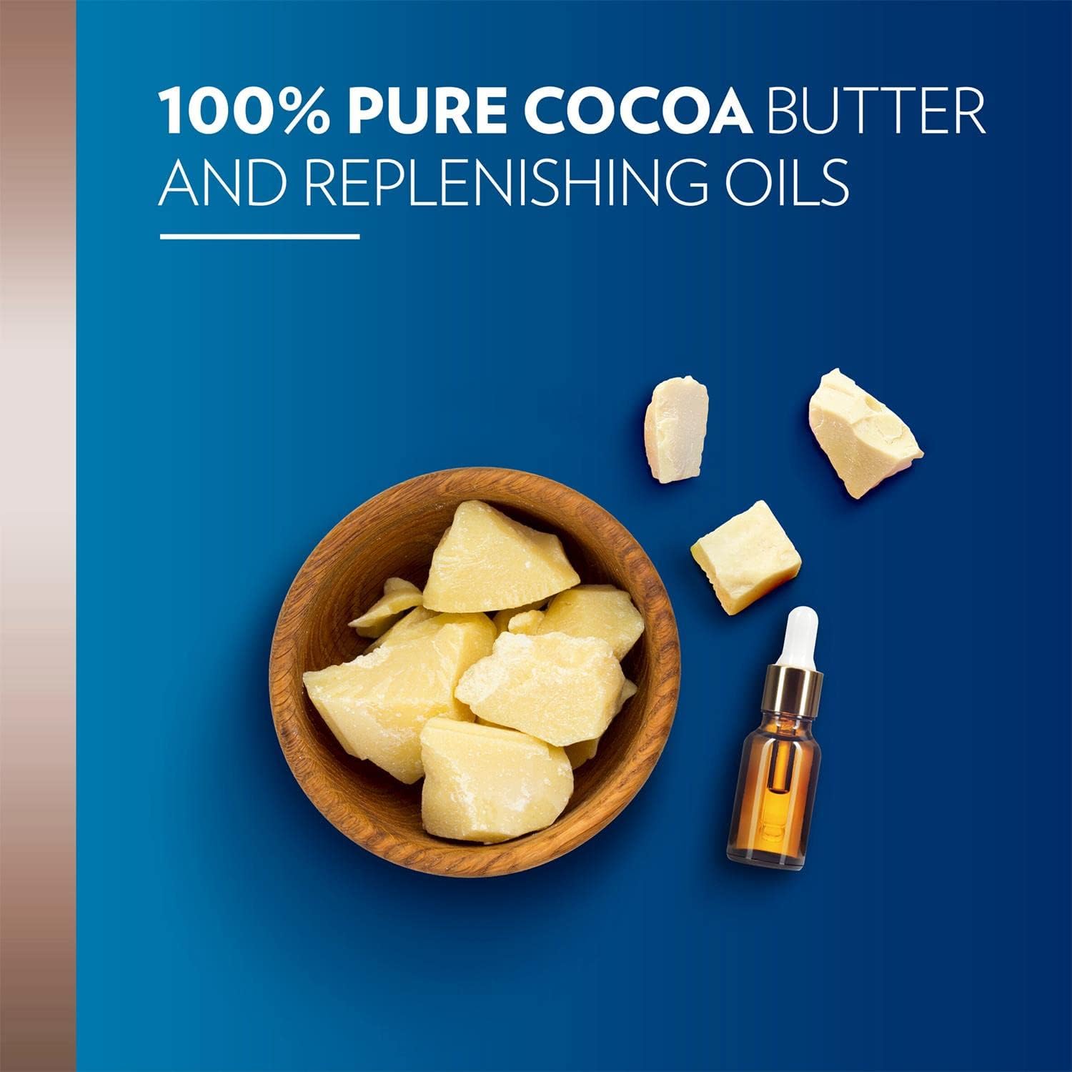Vaseline Total Moisture Cocoa Radiant Body Gel Oil that leaves your skin feeling healthy & glowing.Our rich feel formula with pure cocoa butter,used after bathing,replenishes skin & locks in moisture.
