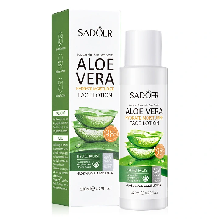 SADOER 27PCS Skin Care Set Aloe Vera Hydrating Moisturizing Gift Set Face Lotion + Face Toner + Face Serum + Exfoliating Gel + Eye Cream + 20PCS Good Night Gel Masks + Hand Cream + Lip Balm skincare .
