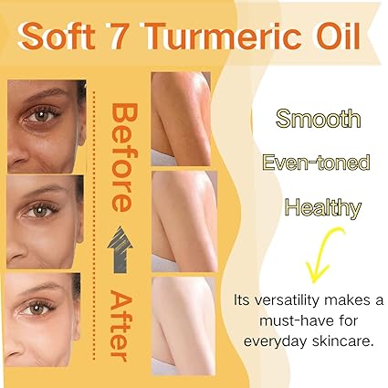 Veet Gold Vitamin E Turmeric Body Oil for Skin, Soft 7 Turmeric Oil, Natural Moisturizing Nourishing for Face and Body, Vitamin E Body Oil for All Skin Types available in 200ml, 300ml, 500ml & 1000ml.