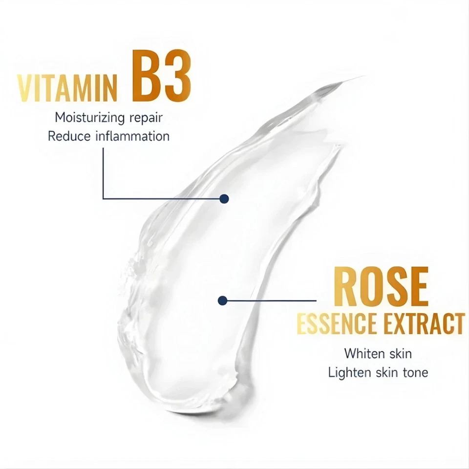 Vaseline Intensive Care Vitamin B3 Body Oil 200ml Rose Gel Moisturizing Specially formulated with 100% Rose Plant Essence & Rosemary extract proven to deeply moisturize and soothe dry, irritated skin.