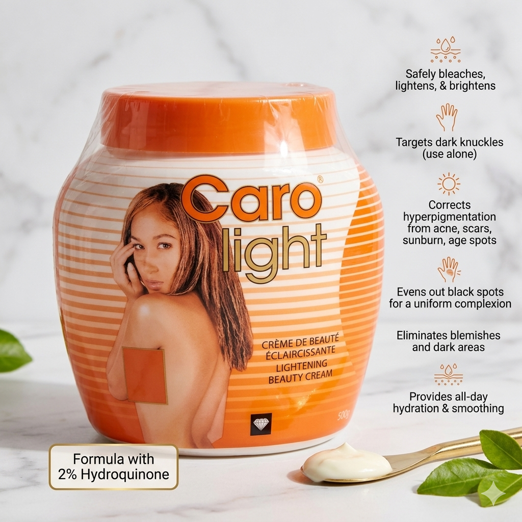Caro Light Carolight Skin Lightening Cream 150g 300g Body Care & Personal Care Product for Daily Body Care Routine, Personal Care Beauty Essential