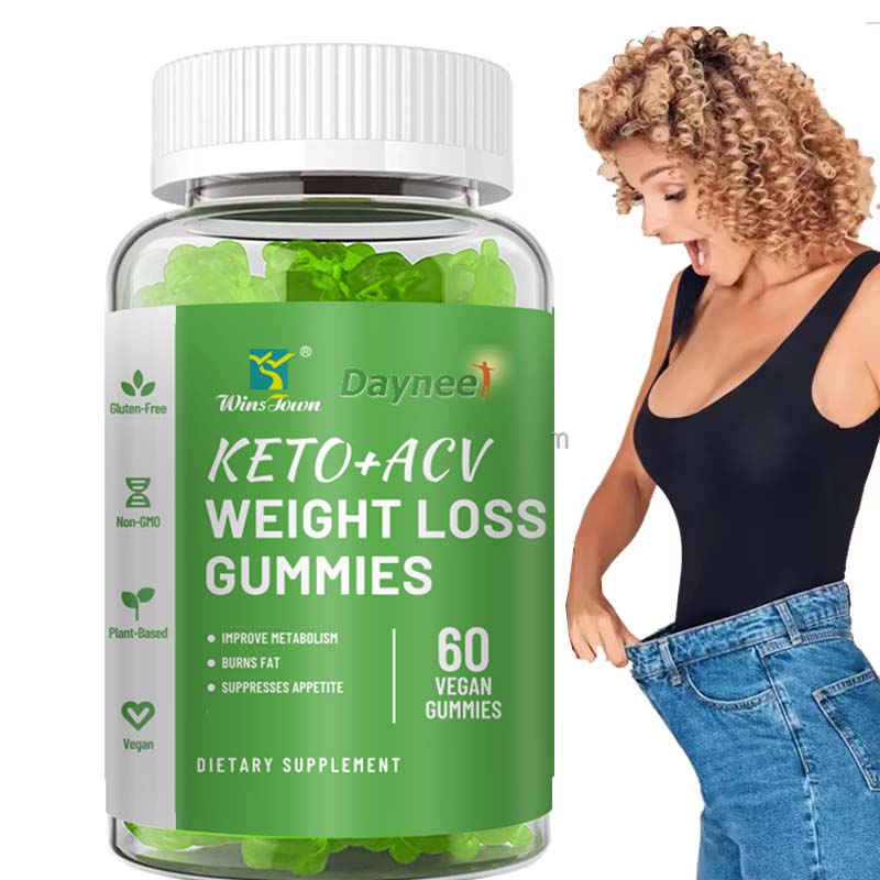 Daynee Keto ACV Gummies for Weight Loss, Fat Burner & Appetite Suppressant - Apple Cider Vinegar Keto Gummies to Improve Metabolism - 60 Vegan Gummies, Gluten-Free, Plant-Based Detox Slimming Suppleme