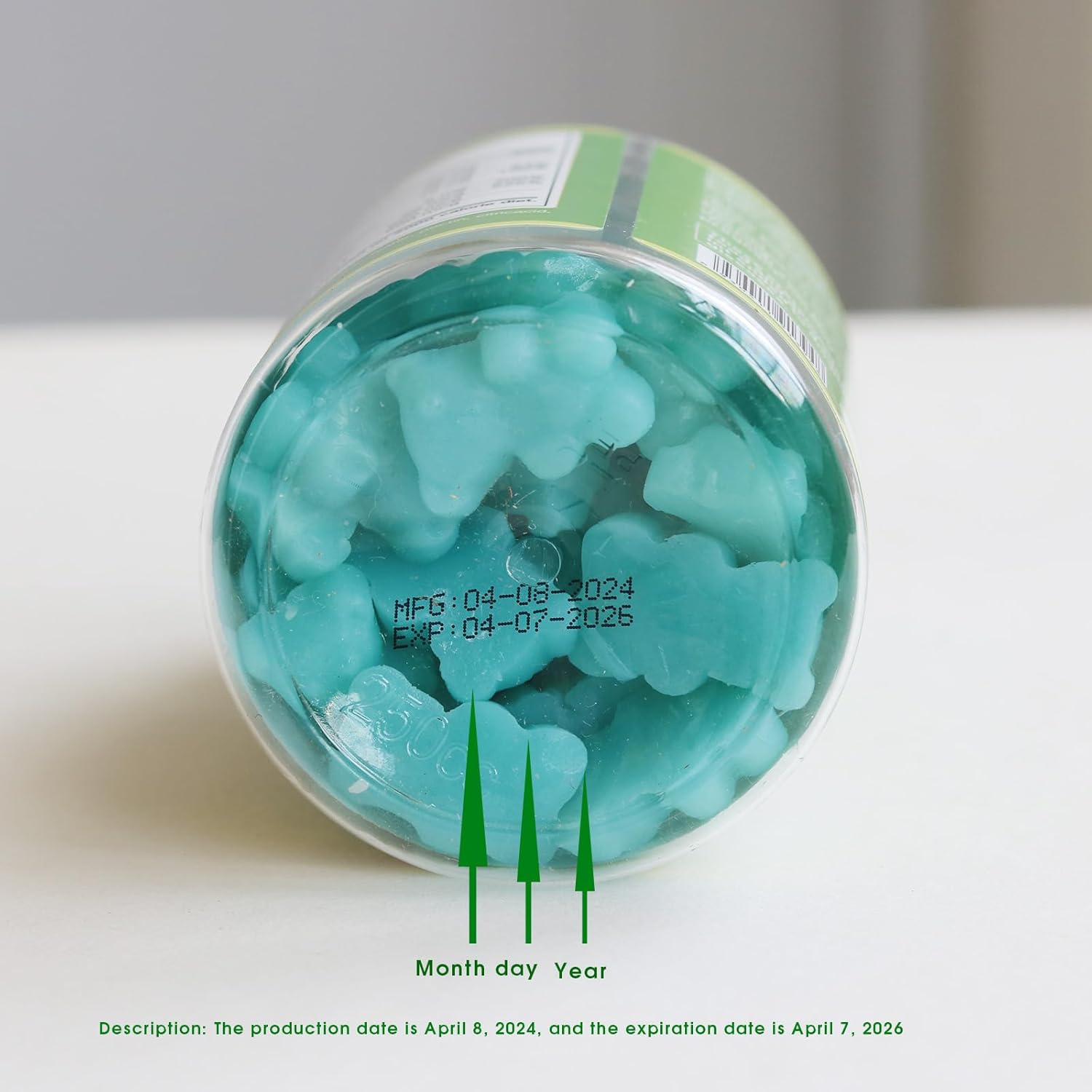 Wins Town Daynee Anti-Aging Gummies for Skin Care, Elasticity Support & Rejuvenation - Fine Lines & Wrinkles Reduction with Antioxidant Effect - Promotes New Skin Cells Production - 60 Delicious Lemon