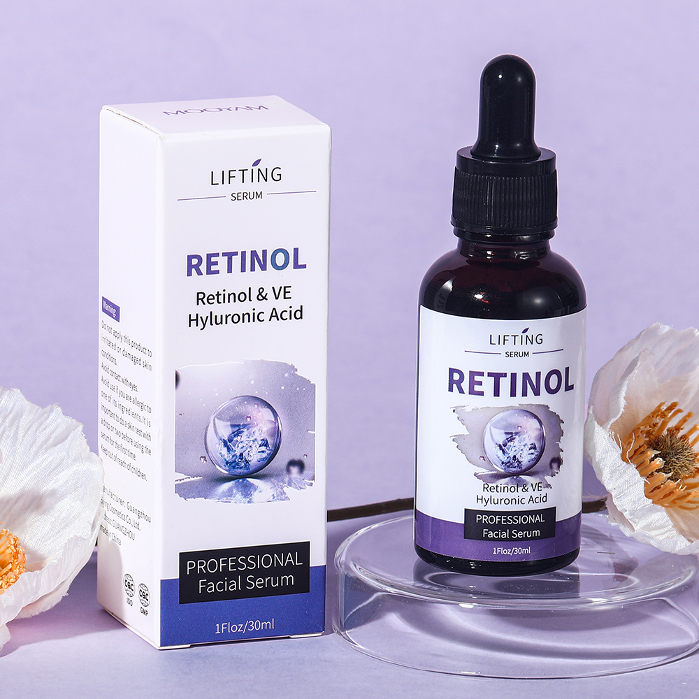 LIFTING Retinol Facial Serum 30ml, Retinol, Vitamin E and Hyaluronic Acid Face Serum for Hydration and Skin Care, Lightweight Anti-Aging Moisturizing Serum for Smooth, Firm and Healthy-Looking Skin  .