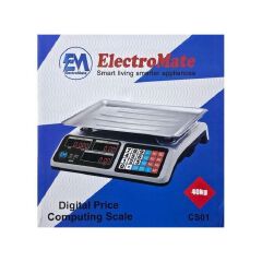 ElectroMate CS01 40kg armless digital weighing scale machine