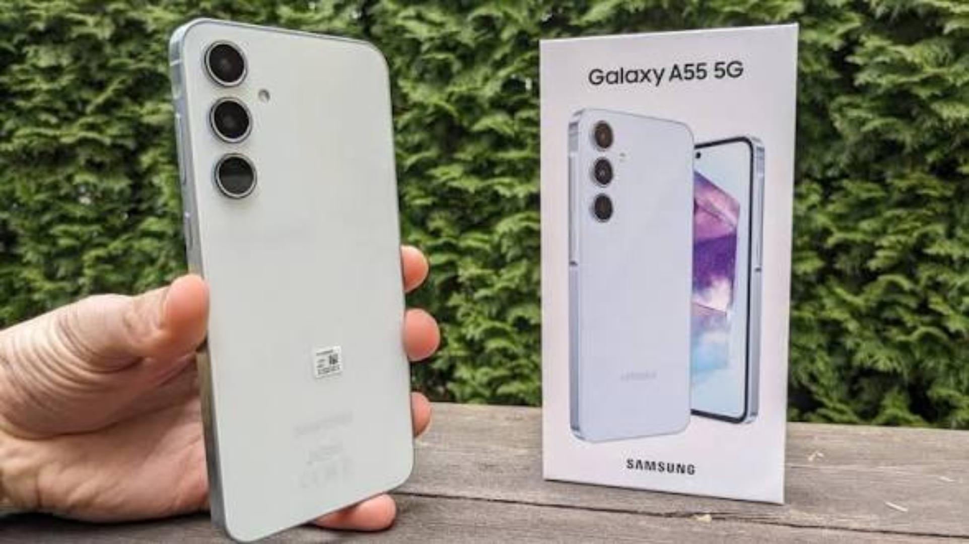 LIMITED TIME OFFER!!SAMSUNG GALAXY A55 5G 256GB STORAGE 8GB RAM 5000MAH BATTERY 25W TYPE -C FAST CHARGE 50MP ULTRACLEAR CAMERA 6.6-INCH DISPLAY / DUAL SIMCARD / ANDROID 15 (UPGRADABLE) 2 YEARS WARRANT