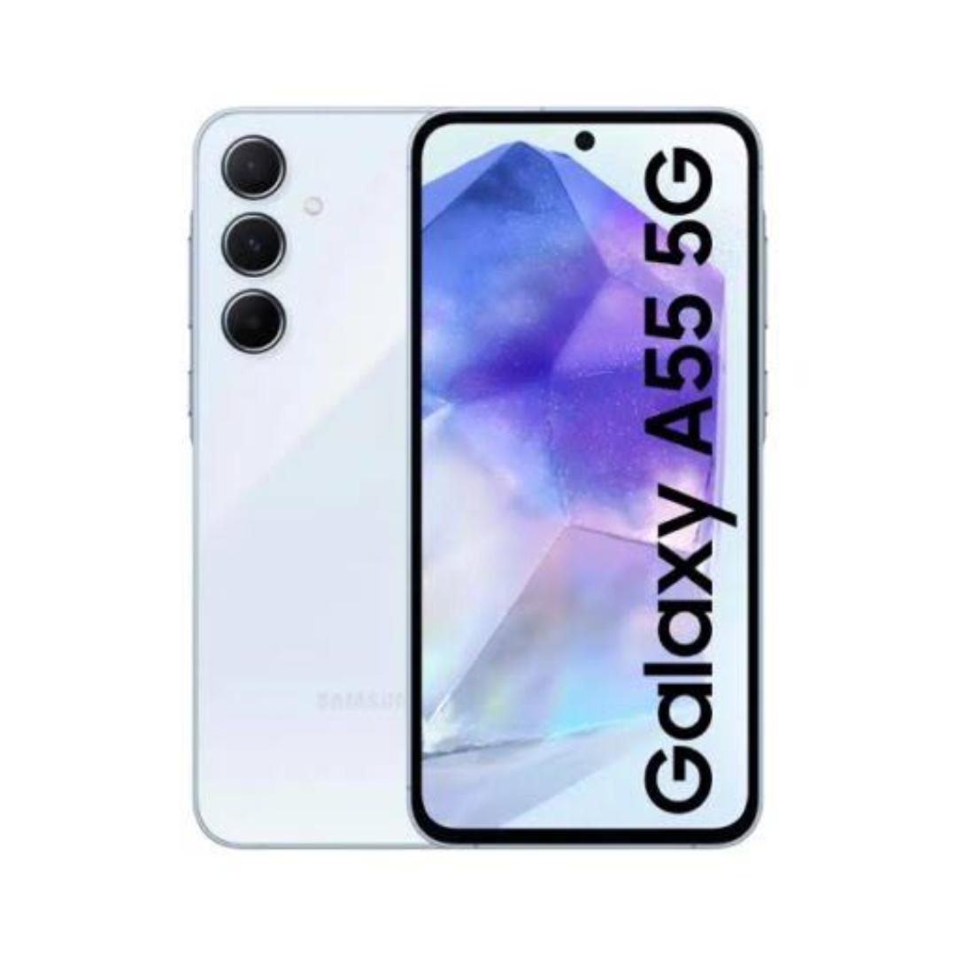 LIMITED TIME OFFER!!SAMSUNG GALAXY A55 5G 256GB STORAGE 8GB RAM 5000MAH BATTERY 25W TYPE -C FAST CHARGE 50MP ULTRACLEAR CAMERA 6.6-INCH DISPLAY / DUAL SIMCARD / ANDROID 15 (UPGRADABLE) 2 YEARS WARRANT