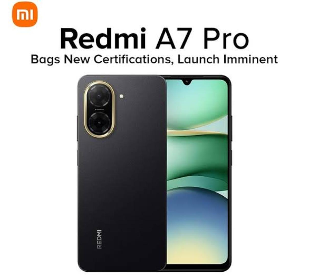 LIMITED TIME OFFER!! XIAOMI REDMI A7PRO 64GB STORAGE 4GB RAM 6000MAH BATTERY 15W TYPE-C FAST CHARGE 6.9-INCH DISPLAY 13MP ULTRACLEAR CAMERA/ ANDROID 15 DUAL SIMCARD 2 YEARS WARRANT SIDE FINGERPRINT