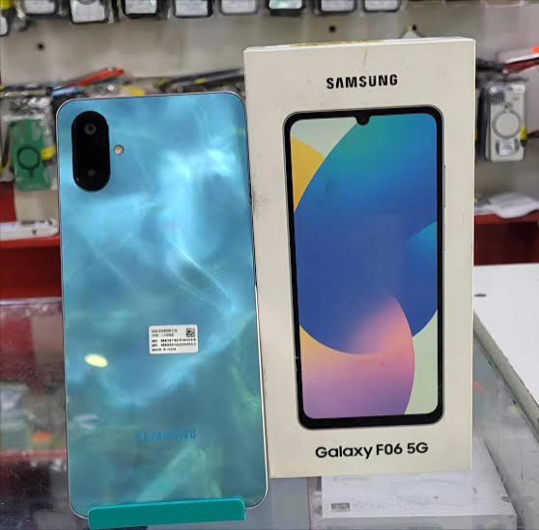 LIMITED TIME OFFER!! SAMSUNG GALAXY F06 128GB STORAGE 4GB RAM 5000MAH BATTERY 25W TYPE -C FAST CHARGE 50MP ULTRACLEAR CAMERA 6.7-INCH DISPLAY / DUAL SIMCARD / ANDROID 15 (UPGRADABLE) 2 YEARS WARRANT