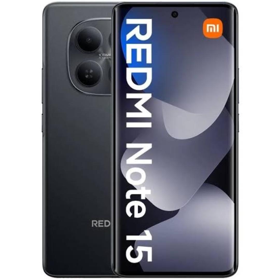 LIMITED TIME OFFER!! XIAOMI REDMI NOTE 15 256GB STORAGE 8GB RAM 6000MAH BATTERY 33W TYPE-C FAST CHARGE 6.77-INCH DISPLAY 108MP ULTRACLEAR CAMERA/ ANDROID 15 DUAL SIMCARD 2 YEARS WARRANT/DISPLAY SENSOR