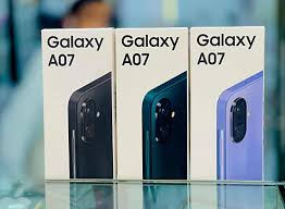 LIMITED TIME OFFER!! SAMSUNG GALAXY A07 256GB STORAGE / 8GB RAM 5000MAH BATTERY 25W TYPE-C FAST CHARGER 50MP ULTRACLEAR CAMERA 6.7-INCH DISPLAY / DUAL SIM /ANDROID 15 (UPGRADABLE) 2 YEARS WARRANT