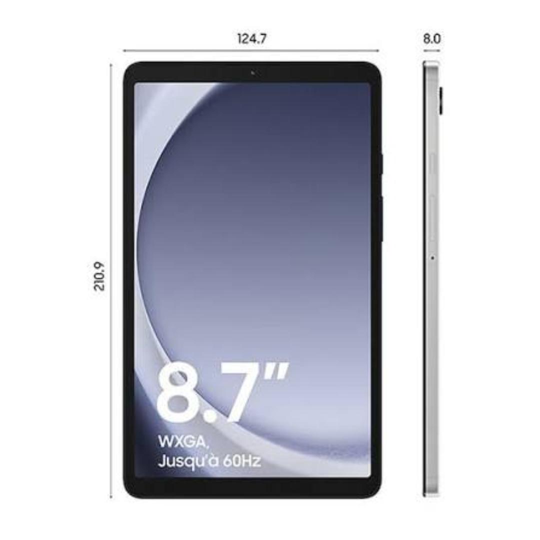 LIMITED TIME OFFER!! SAMSUNG GALAXY TAB A9 64GB STORAGE 4GB RAM 5,100MAH BATTERY 15W FAST CHARGE 8.7-INCH DISPLAY ANDROID 14(UPGRADABLE) 2 YEARS WARRANT/WITH SIMCARD / 8MP ULTRACLEAR CAMERA