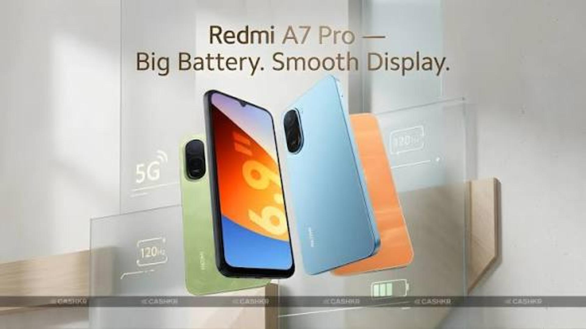 LIMITED TIME OFFER!! XIAOMI REDMI A7PRO 64GB STORAGE 4GB RAM 6000MAH BATTERY 15W TYPE-C FAST CHARGE 6.9-INCH DISPLAY 13MP ULTRACLEAR CAMERA/ ANDROID 15 DUAL SIMCARD 2 YEARS WARRANT SIDE FINGERPRINT