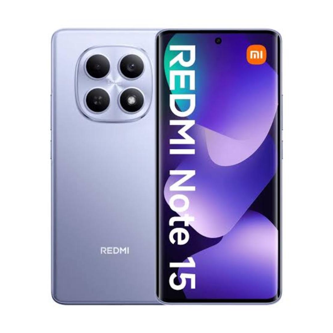 LIMITED TIME OFFER!! XIAOMI REDMI NOTE 15 256GB STORAGE 8GB RAM 6000MAH BATTERY 33W TYPE-C FAST CHARGE 6.77-INCH DISPLAY 108MP ULTRACLEAR CAMERA/ ANDROID 15 DUAL SIMCARD 2 YEARS WARRANT/DISPLAY SENSOR