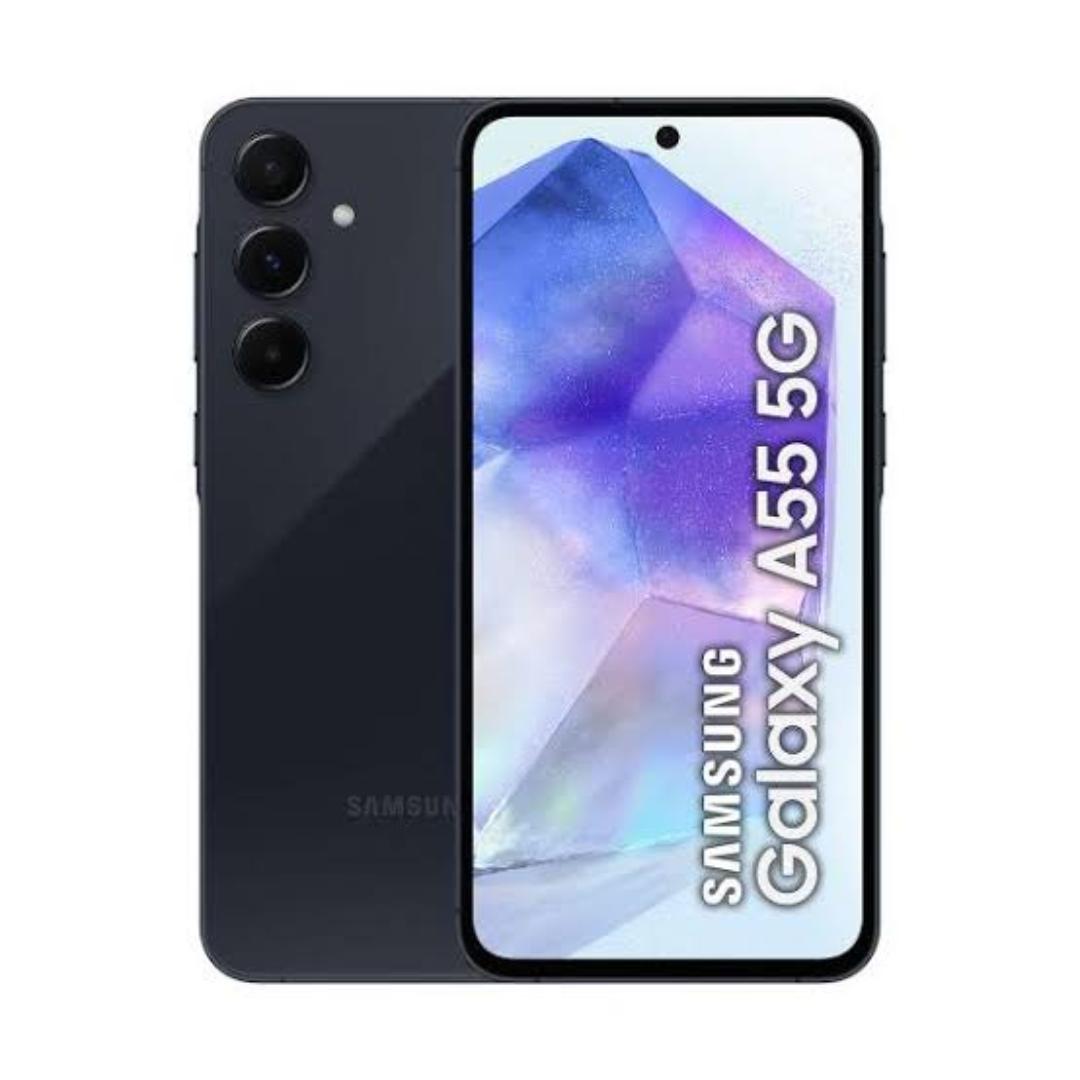 LIMITED TIME OFFER!!SAMSUNG GALAXY A55 5G 256GB STORAGE 8GB RAM 5000MAH BATTERY 25W TYPE -C FAST CHARGE 50MP ULTRACLEAR CAMERA 6.6-INCH DISPLAY / DUAL SIMCARD / ANDROID 15 (UPGRADABLE) 2 YEARS WARRANT