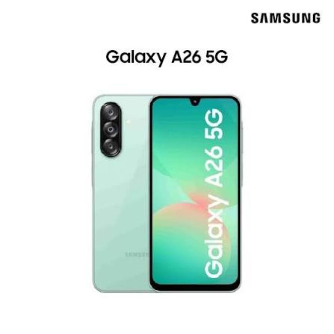 LIMITED TIME OFFER!!SAMSUNG GALAXY A26 5G 256GB STORAGE 8GB RAM 5000MAH BATTERY 25W TYPE -C FAST CHARGE 50MP ULTRACLEAR CAMERA 6.7-INCH DISPLAY / DUAL SIMCARD / ANDROID 15 (UPGRADABLE) 2 YEARS WARRANT