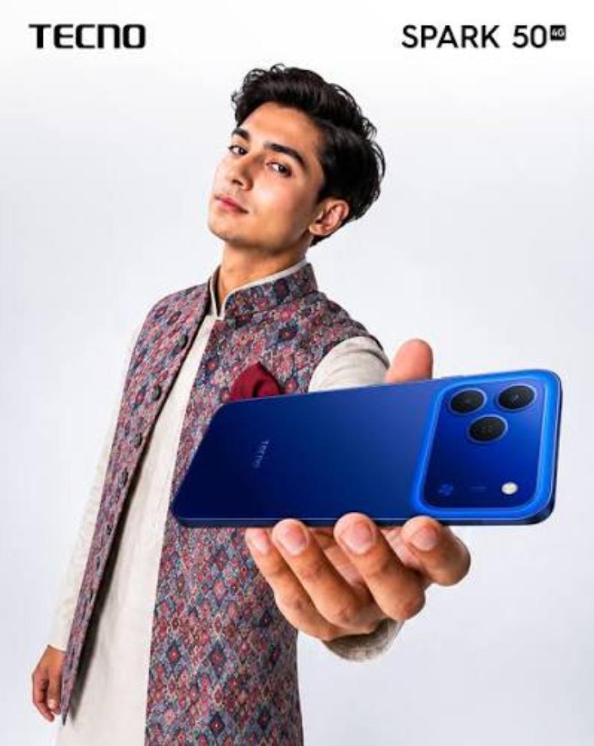 LIMITED TIME OFFER!! TECNO SPARK 50 256GB STORAGE 4GB(+ 8GB) RAM 6700MAH BATTERY 18W TYPE-C FAST CHARGE 6.78-INCH DISPLAY 50MP ULTRACLEAR CAMERA/ ANDROID 16 DUAL SIMCARD  13MONTHS WARRANT/SIDE SENSOR