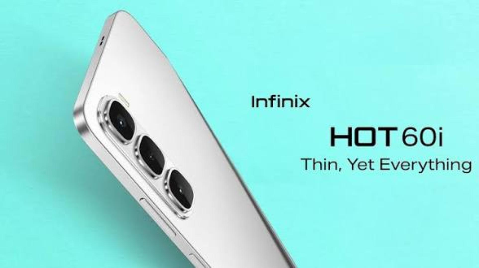 LIMITED TIME OFFER!! INFINIX HOT 60i 256GB STORAGE 8GB RAM 5160MAH BATTERY 45W TYPE-C FAST CHARGE 6.7-INCH DISPLAY 50MP ULTRACLEAR CAMERA/ ANDROID 15 DUAL SIMCARD 13MONTHS WARRANT/SIDE-MOUNT SENSOR