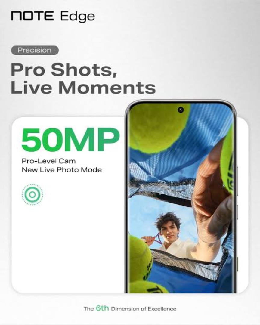 LIMITED TIME OFFER!! INFINIX NOTE EDGE 5G 256GB STORAGE 8GB RAM 6500MAH BATTERY 45W TYPE-C FAST CHARGE 6.78-INCH DISPLAY 50MP ULTRACLEAR CAMERA/ ANDROID 16 DUAL SIMCARD 24MONTHS WARRANT/DISPLAY SENSOR