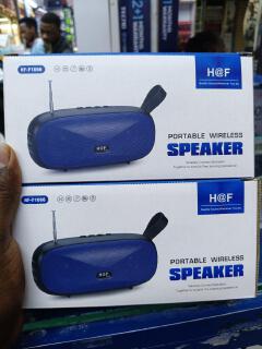 LIMITED TIME OFFER!! H@F PORTABLE WIRELESS BLUETOOTH SPEAKER, WIRELESS FM, MEMORY CARD SLOT, TYPE-C & MICRO CHARGE PORT, UPTO 6HRS ACTIVE, 10M DISTANCE