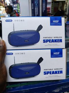 LIMITED TIME OFFER!! H@F PORTABLE WIRELESS BLUETOOTH SPEAKER, WIRELESS FM, MEMORY CARD SLOT, TYPE-C & MICRO CHARGE PORT, UPTO 6HRS ACTIVE, 10M DISTANCE