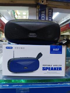 LIMITED TIME OFFER!! H@F PORTABLE WIRELESS BLUETOOTH SPEAKER, WIRELESS FM, MEMORY CARD SLOT, TYPE-C & MICRO CHARGE PORT, UPTO 6HRS ACTIVE, 10M DISTANCE