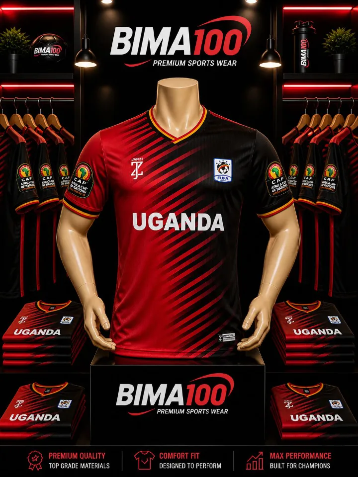 (OFFER) UGANDA CRANES HOME KIT JERSEY KIT 2025/2026 by Football Jersey Authentic 2026 World Cup Jersey International Football and  Good Quality.