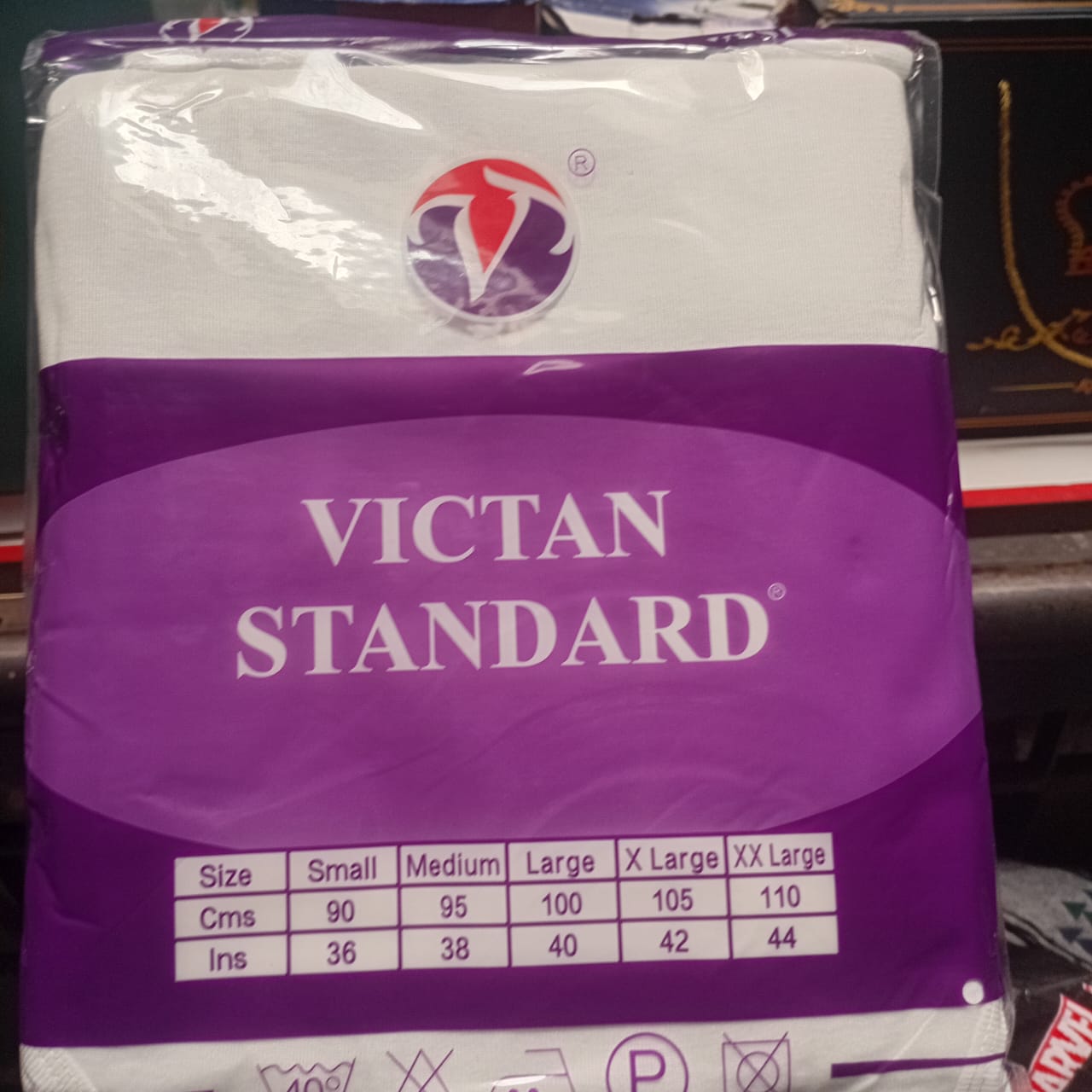 Victan Standard White Men’s Cotton Vest (3 Pieces Pack) is a set of classic men’s innerwear vests made from 100% cotton, designed for everyday comfort, breathability, and durability.

Each pack co