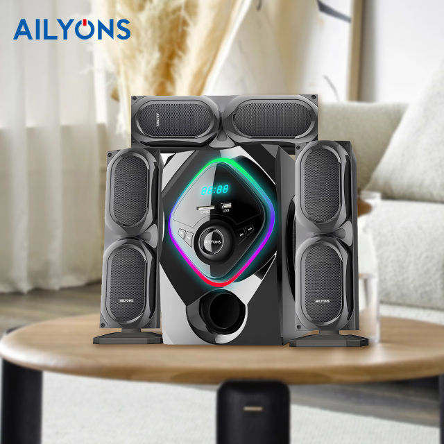 Ailyons 3.1 Woofer System 

Enjoy powerful surround sound and deep bass with the Ailyons 3.1 woofer system. Perfect for movies, music, gaming, and home entertainment, this speaker system delivers