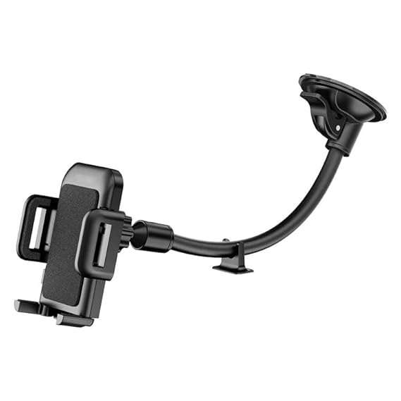 Original quality Car Phone Holder Mount, Heavy Duty Windshield Phone Mount for Car, 360-Degree Rotative Dash Mount Phone Holder, Non-Shaking for Car Dashboard Mount Sucker Car Phone Holder Mount Stand