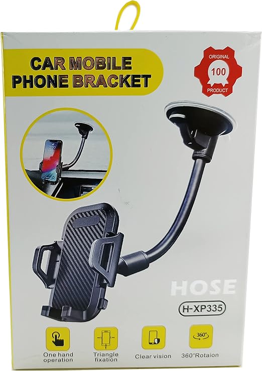 Original quality Car Phone Holder Mount, Heavy Duty Windshield Phone Mount for Car, 360-Degree Rotative Dash Mount Phone Holder, Non-Shaking for Car Dashboard Mount Sucker Car Phone Holder Mount Stand