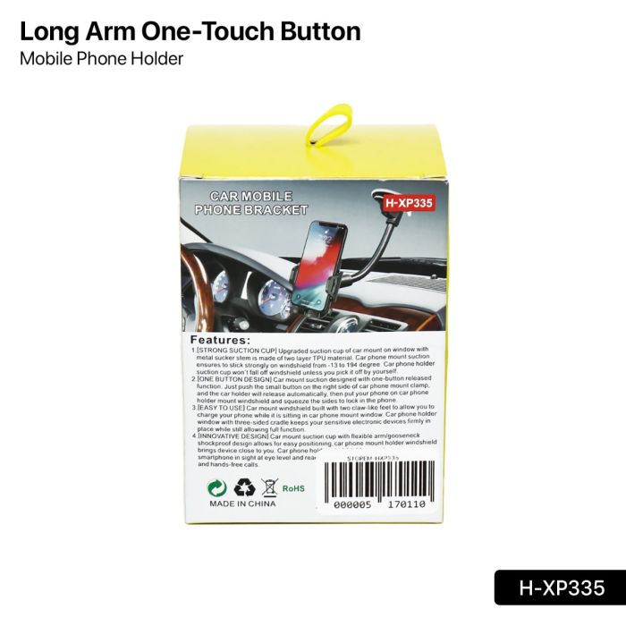 Original quality Car Phone Holder Mount, Heavy Duty Windshield Phone Mount for Car, 360-Degree Rotative Dash Mount Phone Holder, Non-Shaking for Car Dashboard Mount Sucker Car Phone Holder Mount Stand
