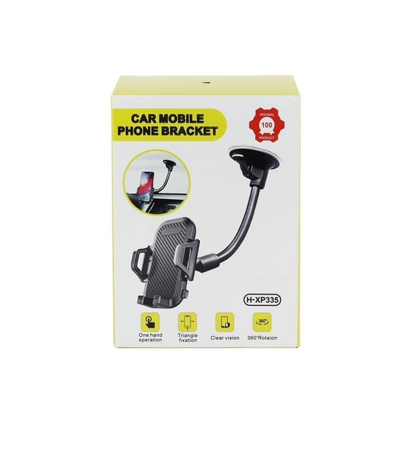 Original quality Car Phone Holder Mount, Heavy Duty Windshield Phone Mount for Car, 360-Degree Rotative Dash Mount Phone Holder, Non-Shaking for Car Dashboard Mount Sucker Car Phone Holder Mount Stand