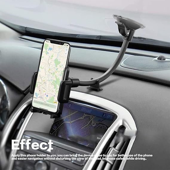 Original quality Car Phone Holder Mount, Heavy Duty Windshield Phone Mount for Car, 360-Degree Rotative Dash Mount Phone Holder, Non-Shaking for Car Dashboard Mount Sucker Car Phone Holder Mount Stand