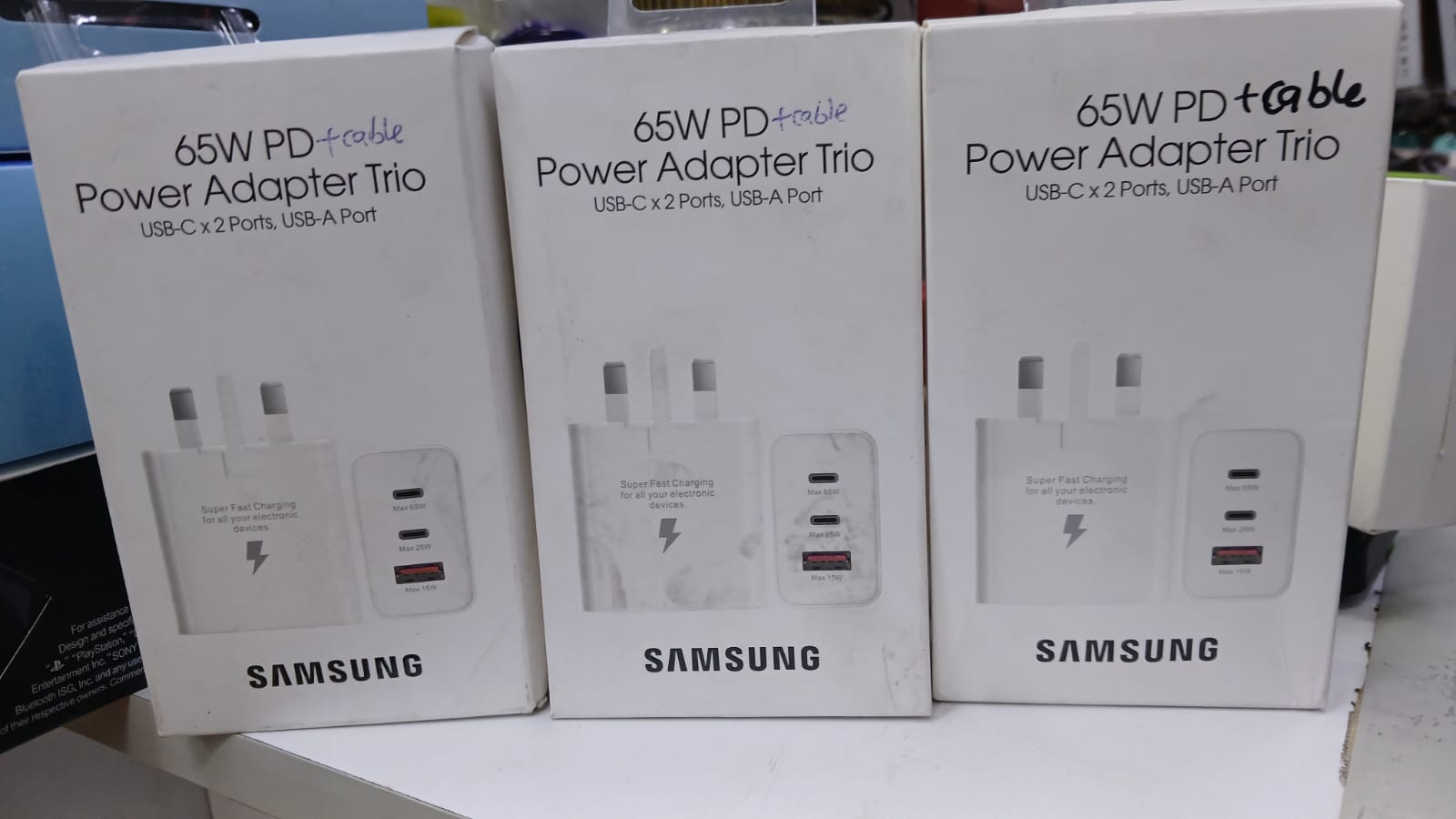 Samsung Super Fast Charging PD Adapter USB-C Wall Charger 25W 35W 45W 65W Power Adapter with Power Delivery Technology for Galaxy Smartphones, Tablets, Laptops, Earbuds and USB-C Compatible Devices  .