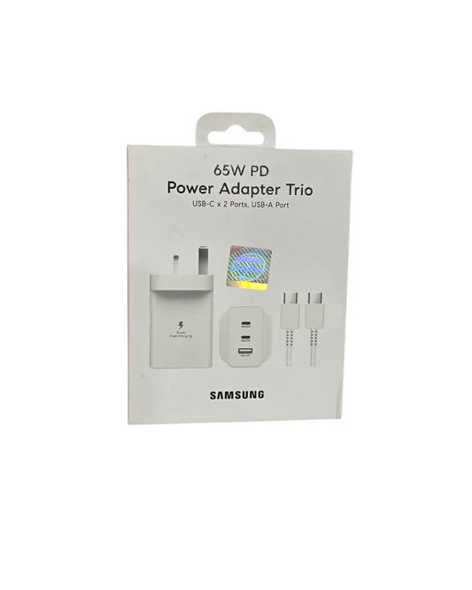Samsung Super Fast Charging PD Adapter USB-C Wall Charger 25W 35W 45W 65W Power Adapter with Power Delivery Technology for Galaxy Smartphones, Tablets, Laptops, Earbuds and USB-C Compatible Devices  .