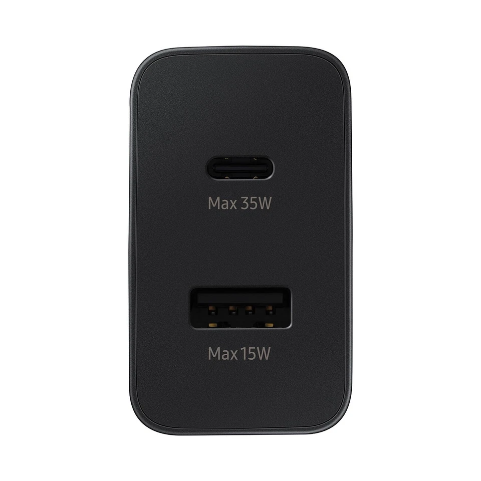 Samsung Super Fast Charging PD Adapter USB-C Wall Charger 25W 35W 45W 65W Power Adapter with Power Delivery Technology for Galaxy Smartphones, Tablets, Laptops, Earbuds and USB-C Compatible Devices  .