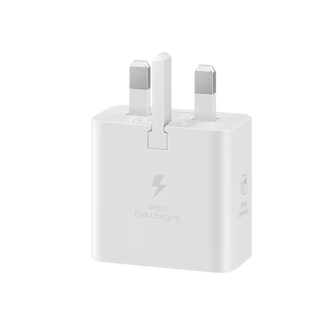 Samsung Super Fast Charging PD Adapter USB-C Wall Charger 25W 35W 45W 65W Power Adapter with Power Delivery Technology for Galaxy Smartphones, Tablets, Laptops, Earbuds and USB-C Compatible Devices  .
