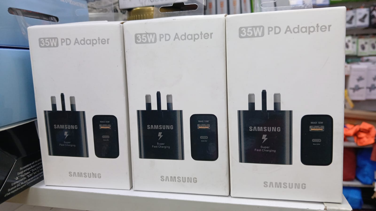 Samsung Super Fast Charging PD Adapter USB-C Wall Charger 25W 35W 45W 65W Power Adapter with Power Delivery Technology for Galaxy Smartphones, Tablets, Laptops, Earbuds and USB-C Compatible Devices  .