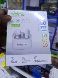 Oraimo Mini 5S Wireless Bluetooth Earbuds with Charging Case HD Sound Quality Pure Bass Audio Hands-Free Calling Voice Control Multi-Point Connection True Wireless Earphones for Android and iPhone   .