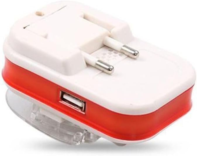Universal LCD USB Battery Charger with Digital Display Adjustable Charging Clip Portable Rechargeable Battery Charger for Mobile Phone Batteries Camera Batteries and More with LCD Display for battery.