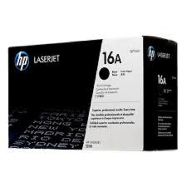 HP 16A Black LaserJet Toner Cartridges (Q7516A)