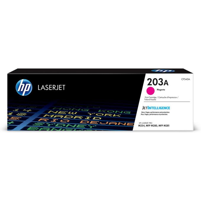 HP 203A Magenta LaserJet Toner Cartridge (CF543A)