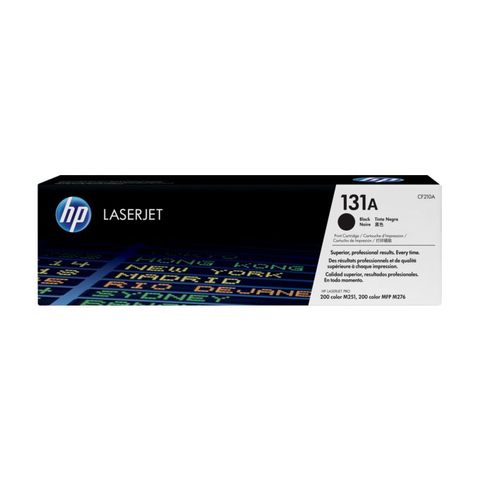 HP 131A Black LaserJet Toner Cartridge (CF210A)