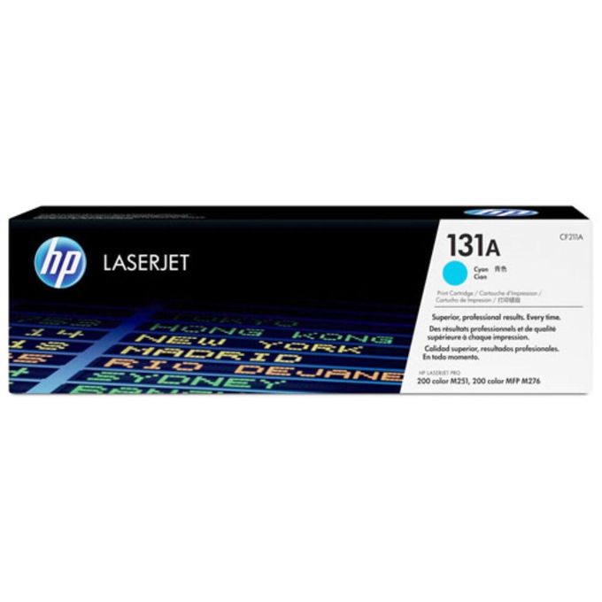 HP 131A Cyan LaserJet Toner Cartridge (CF211A)