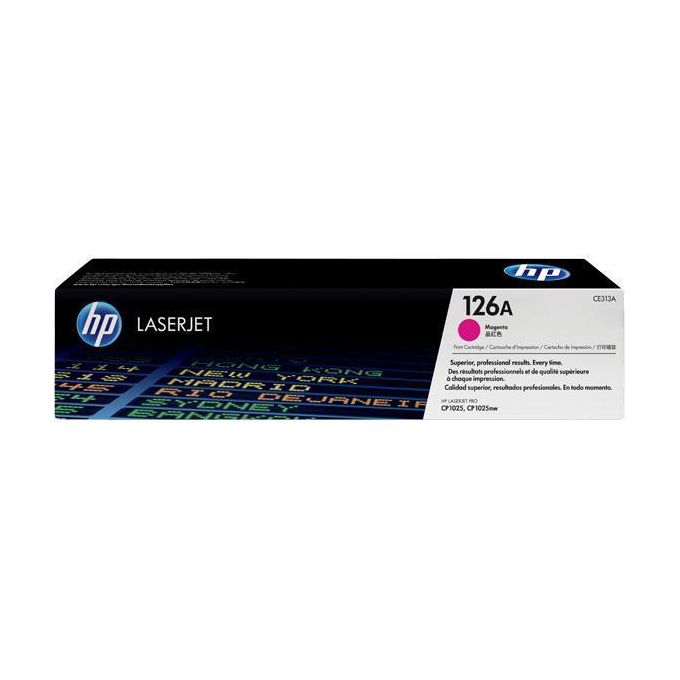 HP 126A Magenta LaserJet Toner Cartridge (CE313A)